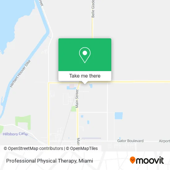 Professional Physical Therapy map