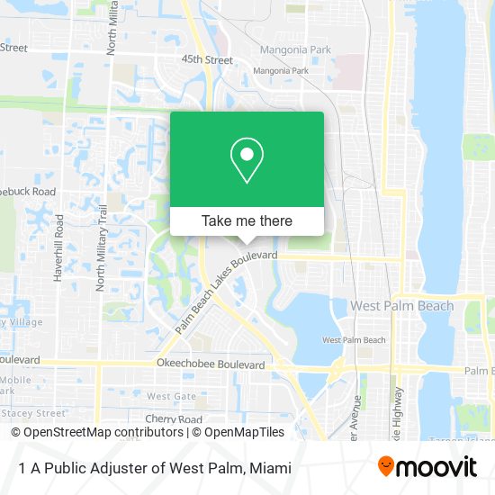 1 A Public Adjuster of West Palm map