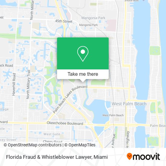 Mapa de Florida Fraud & Whistleblower Lawyer