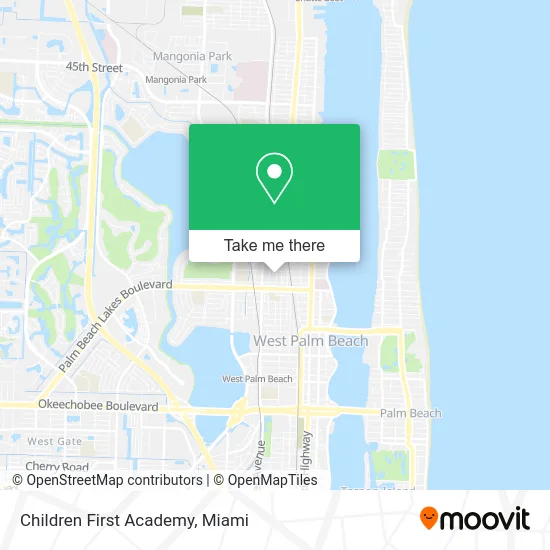 Children First Academy map