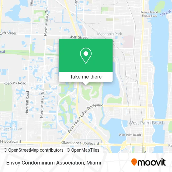 Envoy Condominium Association map