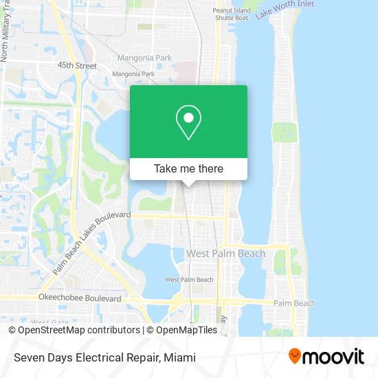 Seven Days Electrical Repair map