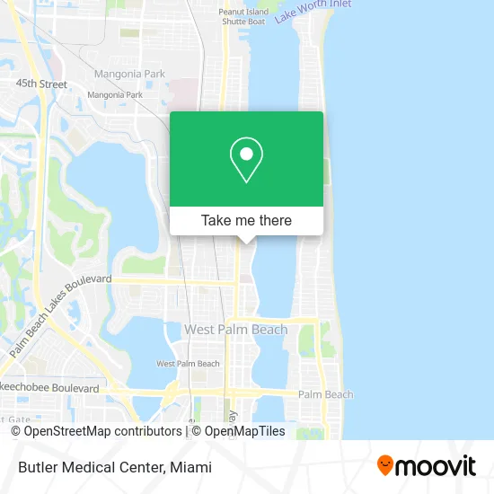 Butler Medical Center map