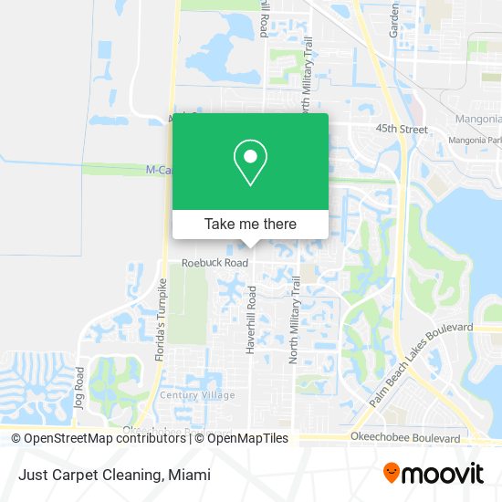 Mapa de Just Carpet Cleaning