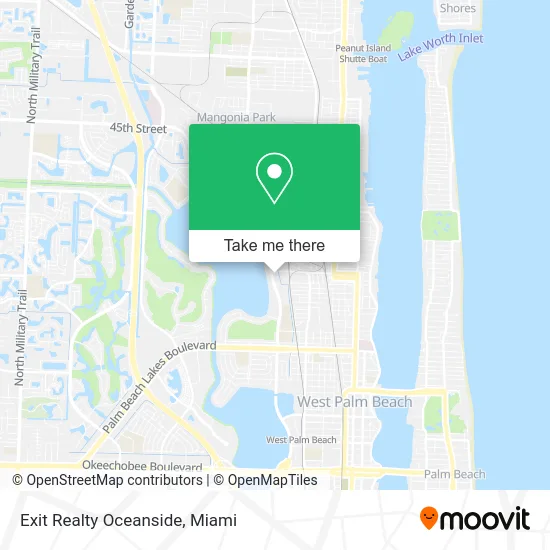 Exit Realty Oceanside map
