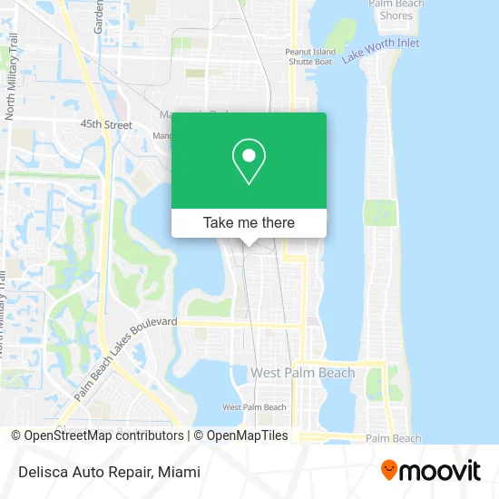 Delisca Auto Repair map