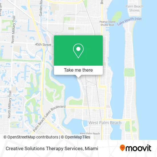 Creative Solutions Therapy Services map