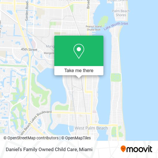 Daniel's Family Owned Child Care map