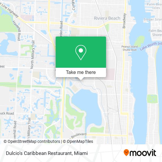 Dulcio's Caribbean Restaurant map