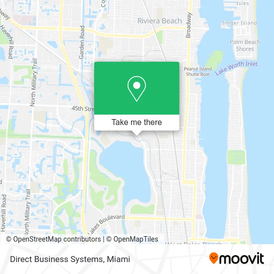 Direct Business Systems map