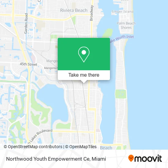 Northwood Youth Empowerment Ce map