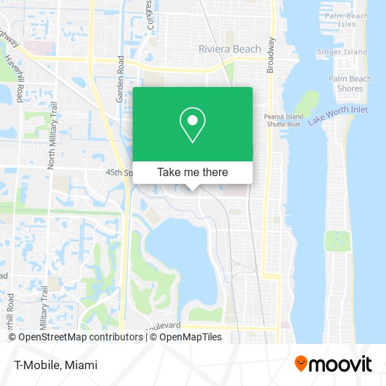 T-Mobile map