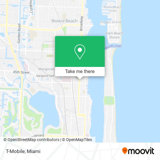 T-Mobile map