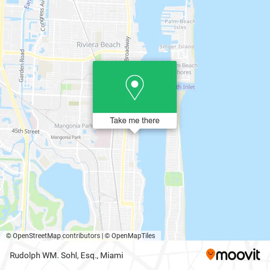 Rudolph WM. Sohl, Esq. map