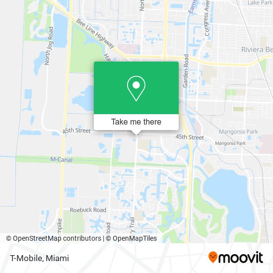 T-Mobile map