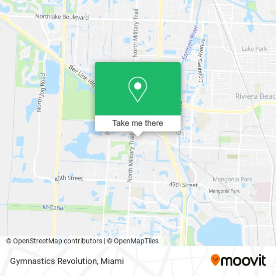 Gymnastics Revolution map