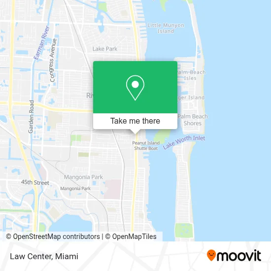 Law Center map