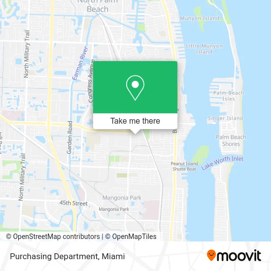 Purchasing Department map