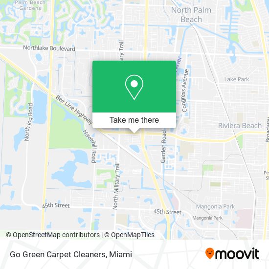Mapa de Go Green Carpet Cleaners