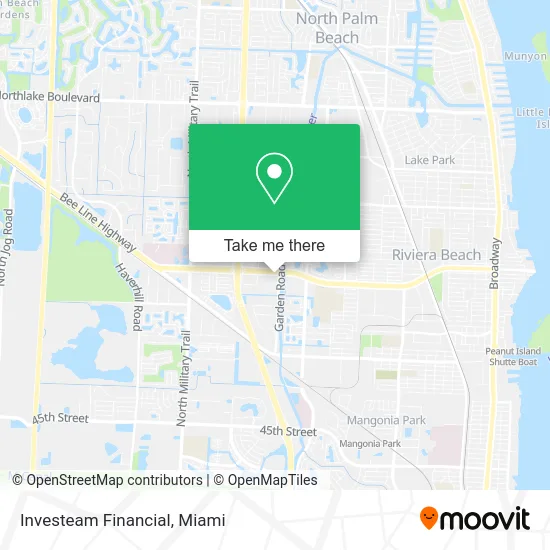 Investeam Financial map