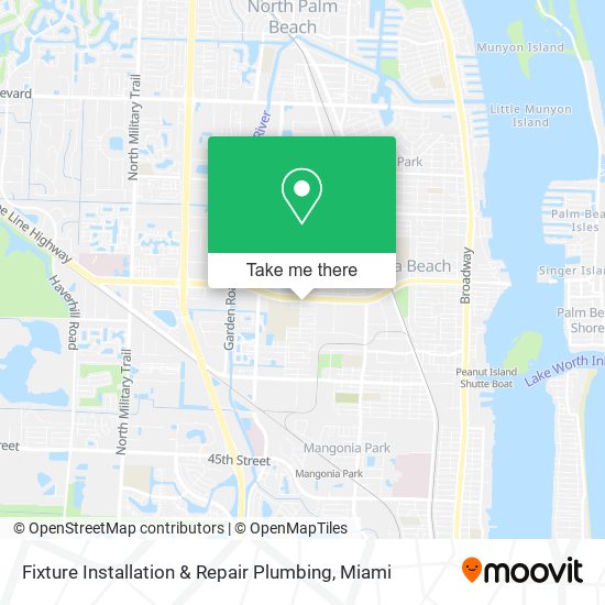Mapa de Fixture Installation & Repair Plumbing