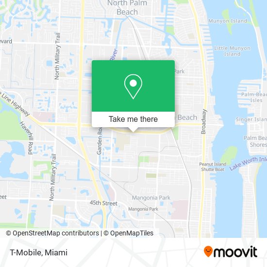 T-Mobile map