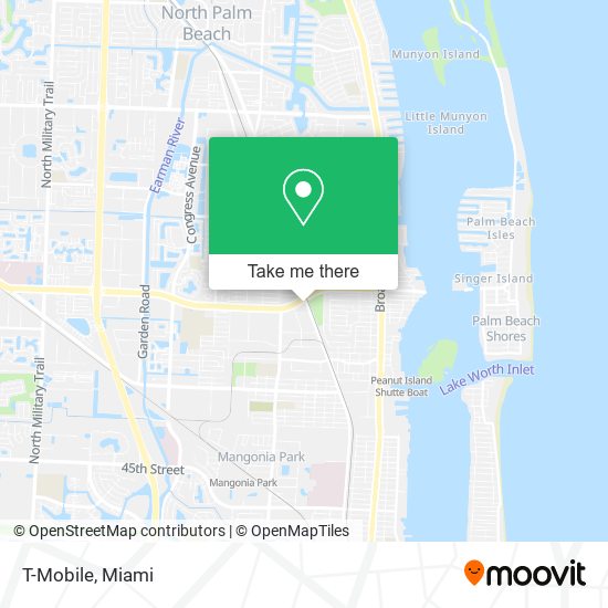 T-Mobile map