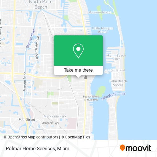 Mapa de Polmar Home Services