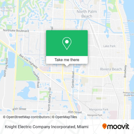 Mapa de Knight Electric Company Incorporated