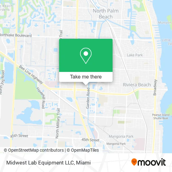 Midwest Lab Equipment LLC map