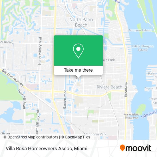 Mapa de Villa Rosa Homeowners Assoc