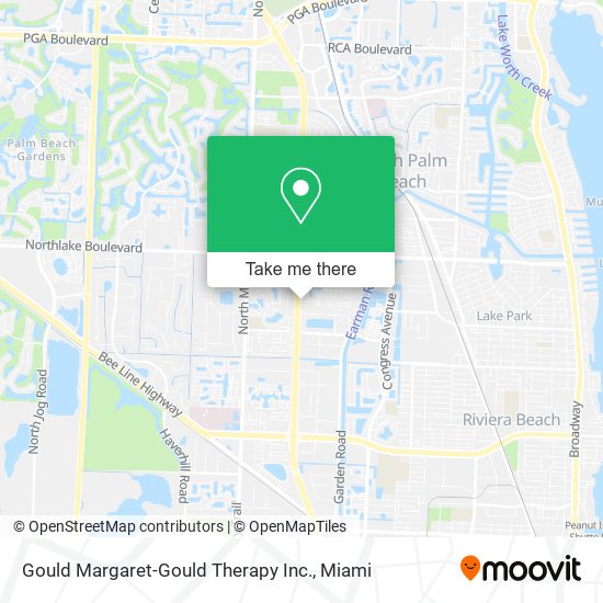 Gould Margaret-Gould Therapy Inc. map