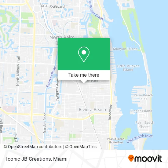 Iconic JB Creations map