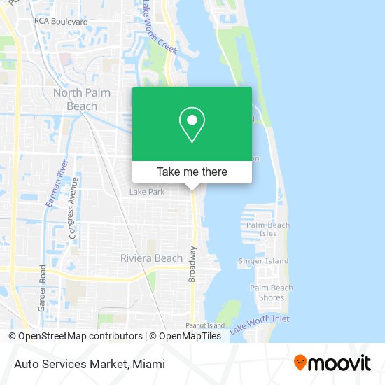 Auto Services Market map