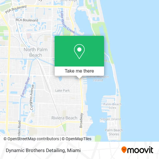 Mapa de Dynamic Brothers Detailing