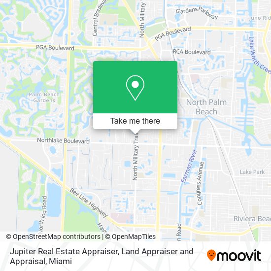 Jupiter Real Estate Appraiser, Land Appraiser and Appraisal map