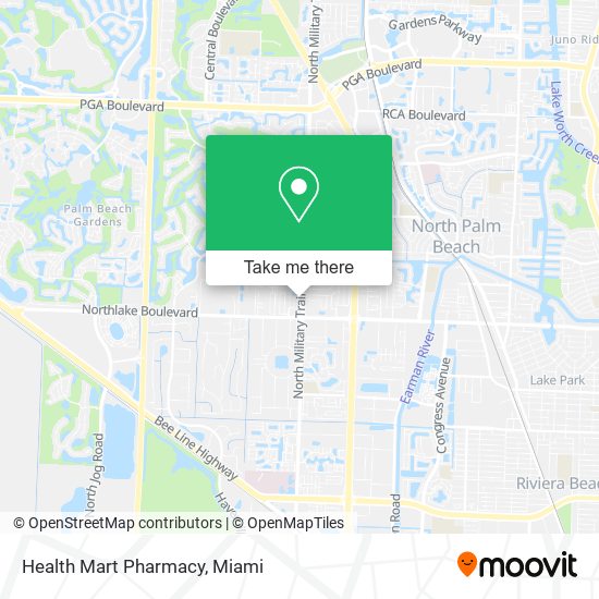 Health Mart Pharmacy map