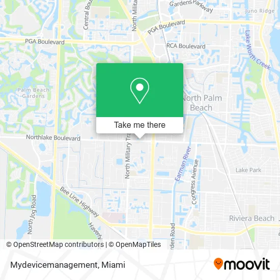Mapa de Mydevicemanagement