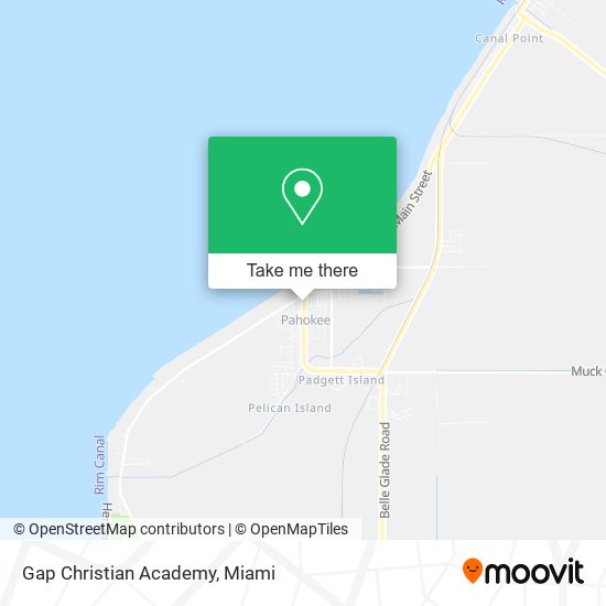 Gap Christian Academy map