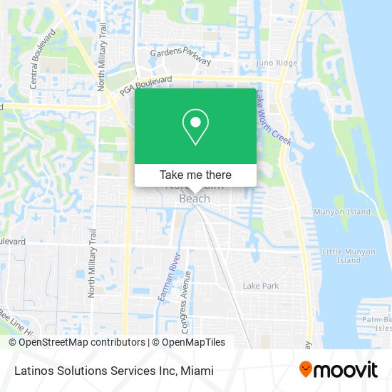 Latinos Solutions Services Inc map