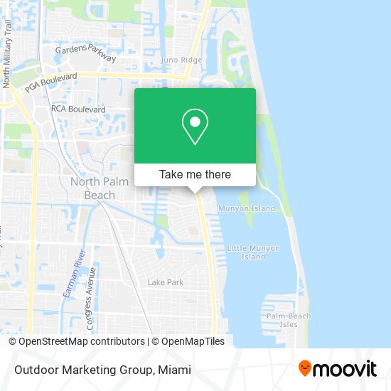 Mapa de Outdoor Marketing Group