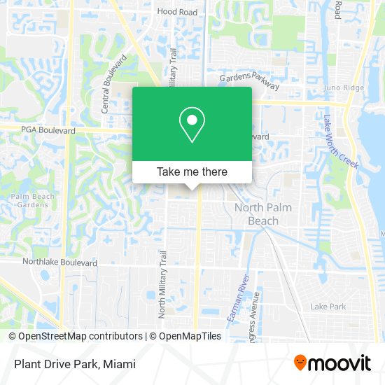 Mapa de Plant Drive Park