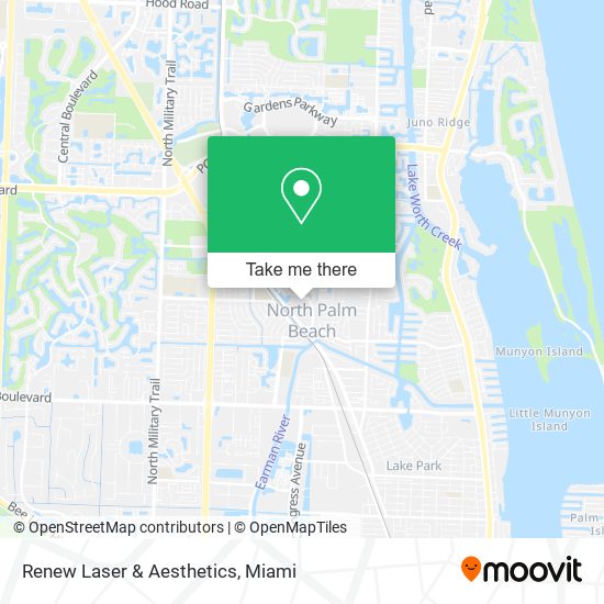 Renew Laser & Aesthetics map