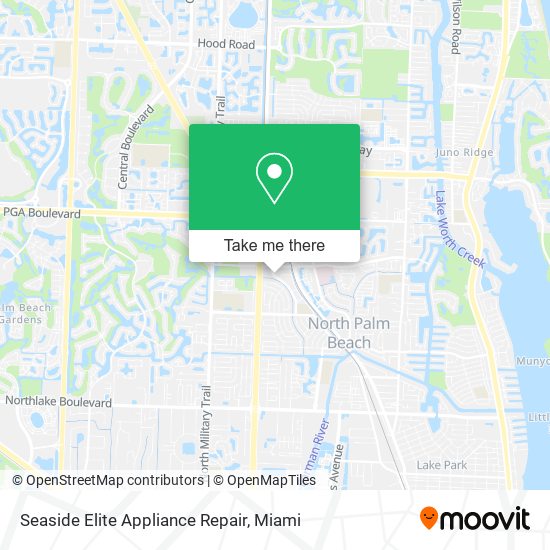 Mapa de Seaside Elite Appliance Repair