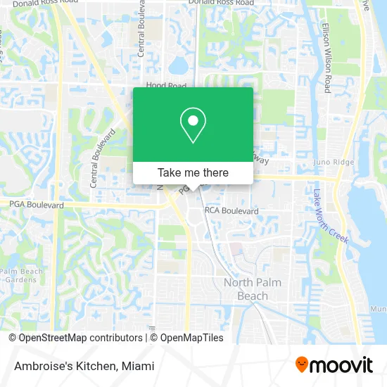 Ambroise's Kitchen map