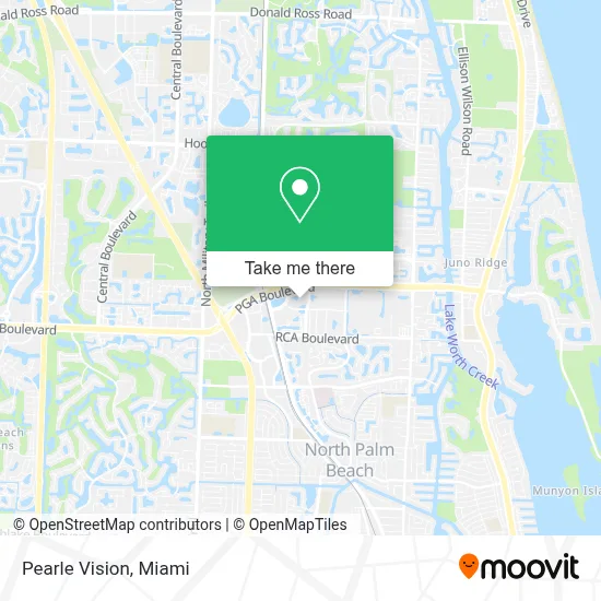 Pearle Vision map