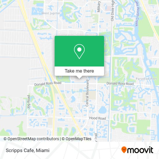 Scripps Cafe map