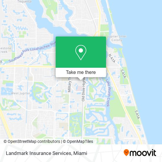 Landmark Insurance Services map