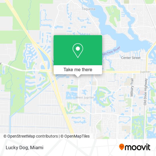 Mapa de Lucky Dog