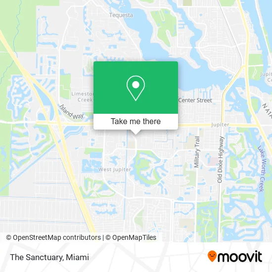 The Sanctuary map